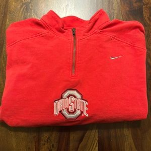 Ohio state Nike quarter zip up